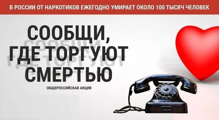 Сообщи, где торгуют смерью